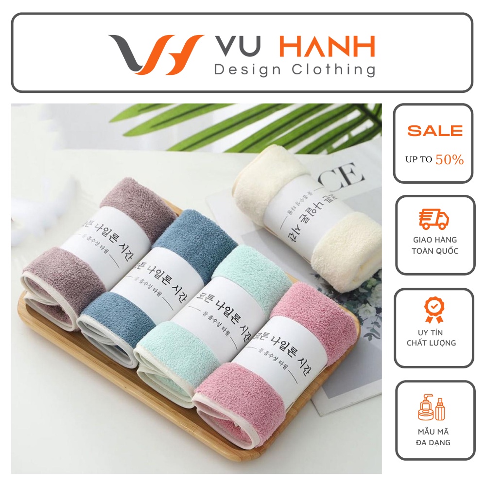 Khăn Tắm Lông Cừu Hàn Quốc Cao Cấp Combo 3 Cái | Shop Vũ Hạnh