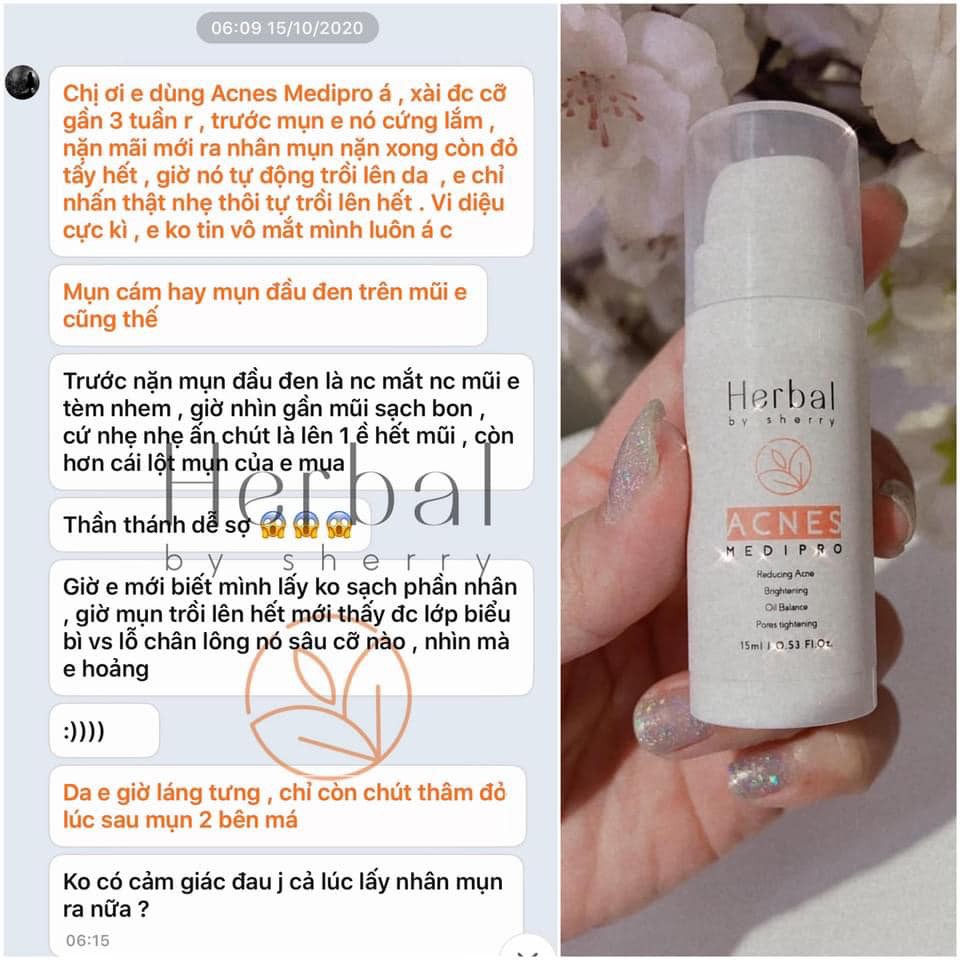 HERBAL ACNES MEDIPRO CREAM - Kem mụn thảo dược (15ml) | BigBuy360 - bigbuy360.vn