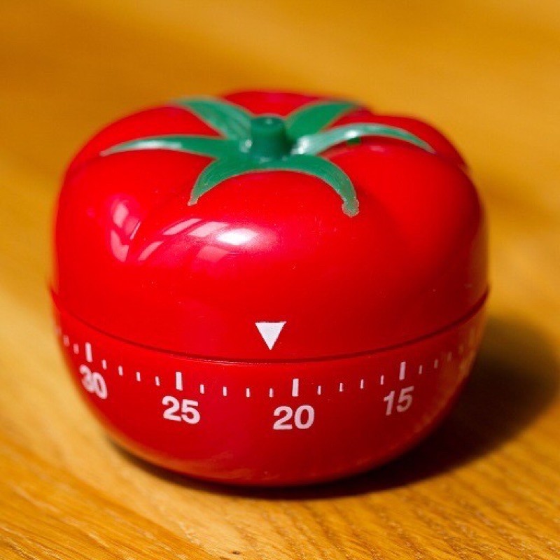 Đồng hồ làm việc cà chua Pomodoro