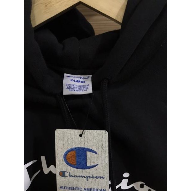 Mới Áo Hoodie 100% Chính Hãng In Logo Champion Thời Trang