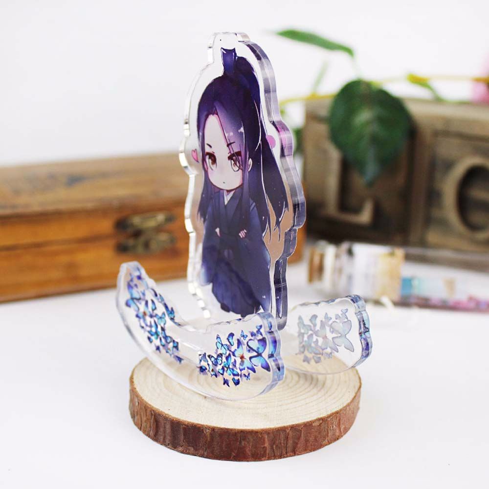 Mô hình nhân vật Tian Guan Ci Fu Xie Lian lắc lư dễ thương có giá đỡ bằng acrylic
