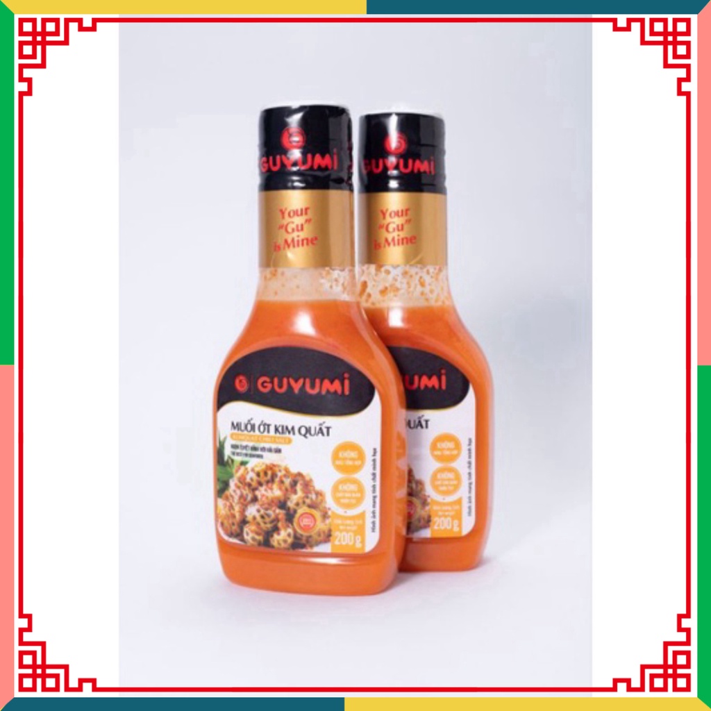 MUỐI ỚT KIM QUẤT 225G - GUYUMI