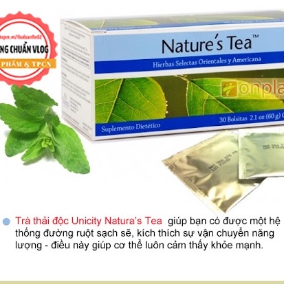 Trà Thải Độc Ruột Nature's Tea Hàng chính hãng