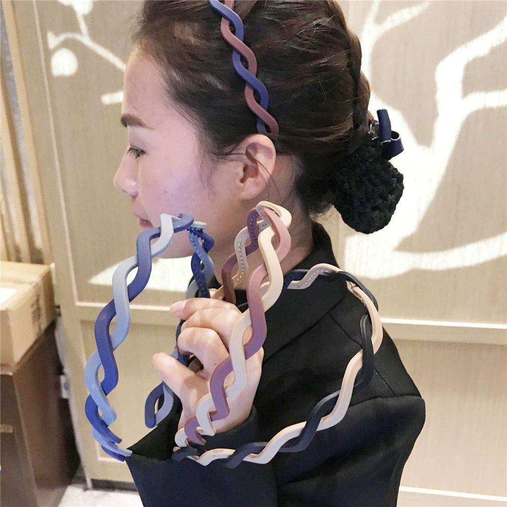 Băng Đô Cài Tóc Đơn Giản Thời Trang Cho Nữ Mờ / Matte