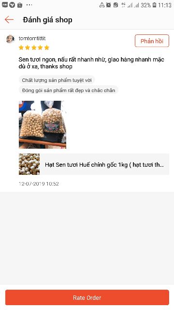 Sen tươi Huế chính gốc 1kg như hình (theo mùa) | BigBuy360 - bigbuy360.vn