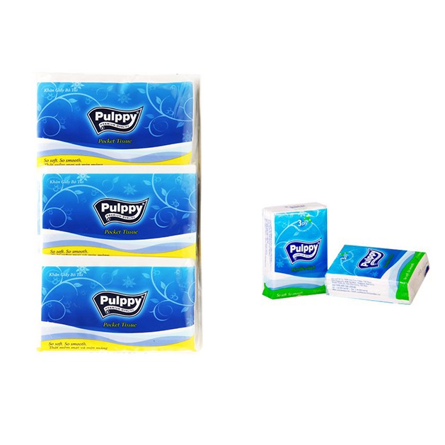 Khăn giấy bỏ túi Pulppy