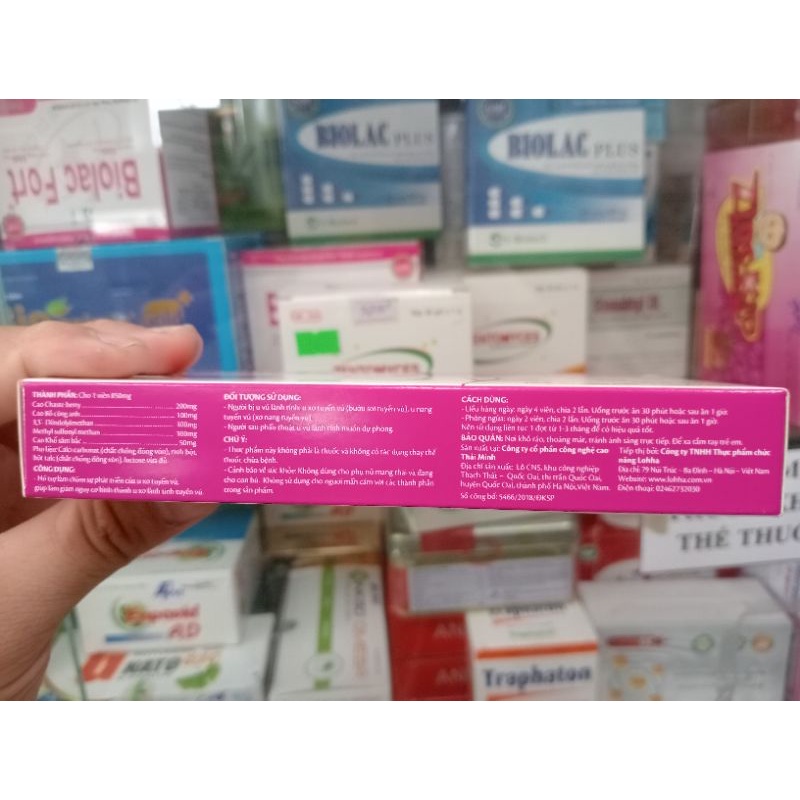 ✅ [Chính Hãng] Nhũ Đan Hỗ trợ làm chậm sự phát triển của u xơ tuyến vú