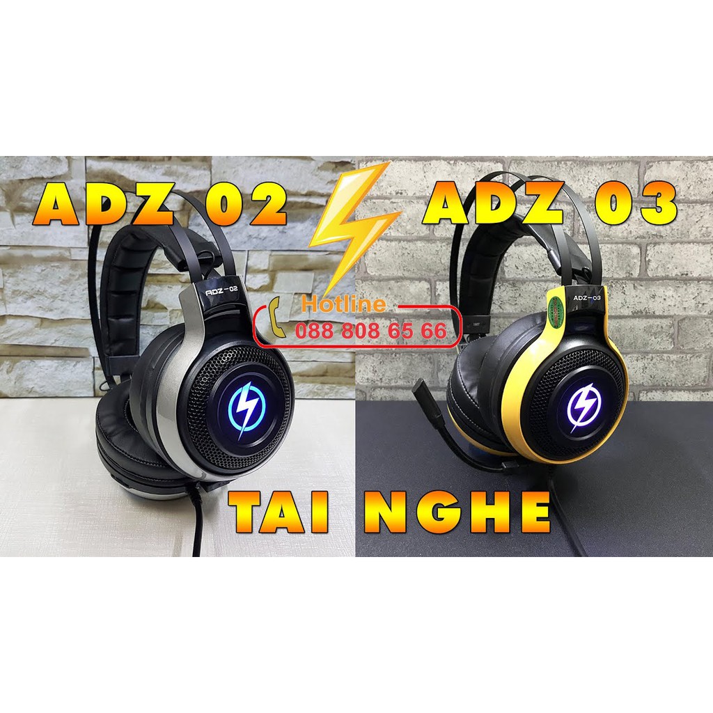 TAI NGHE GAMING LIGHTNING ADZ02