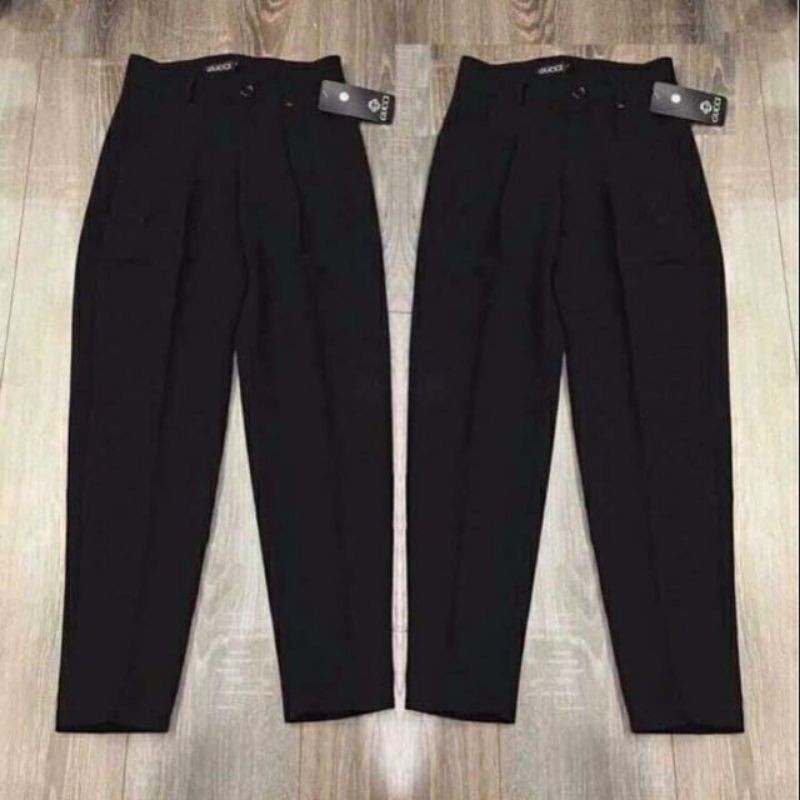 Quần baggy tuyết mưa phong cách quần tây.