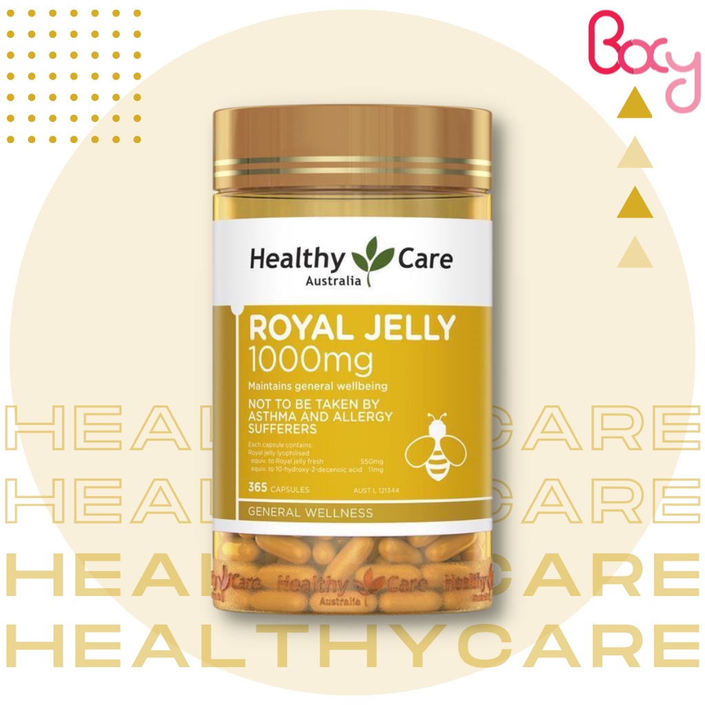 Viên uống Sữa ong chúa Healthy Care 365 viên