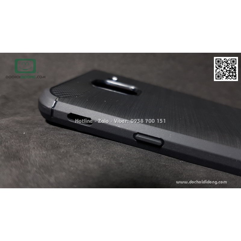 Ốp lưng Samsung J6 Likgus chống sốc vân kim loại