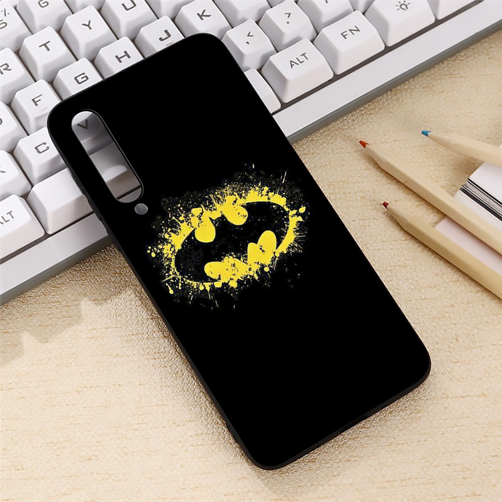 Ốp Điện Thoại Silicon Mềm Hình Logo Batman Uj22 Cho Samsung Note 10 S7 Edge S10 A10s A20s A30s A40s A50s A70s Lite