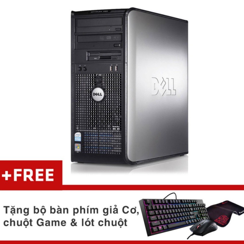 Máy tính để bàn Dell Optiplex 380 MT (Core 2 Duo E8400, Ram4GB,HDD500GB)+Quà Tặng | BigBuy360 - bigbuy360.vn