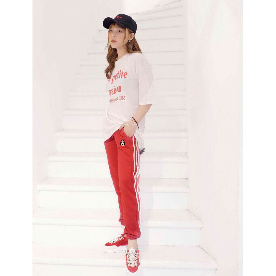 Quần thể thao viền 3 sọc