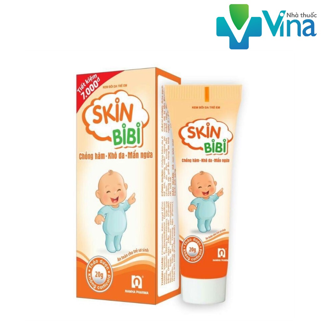 Kem Bôi Da Giảm Hăm Trẻ Em Skinbibi Tube 10gr