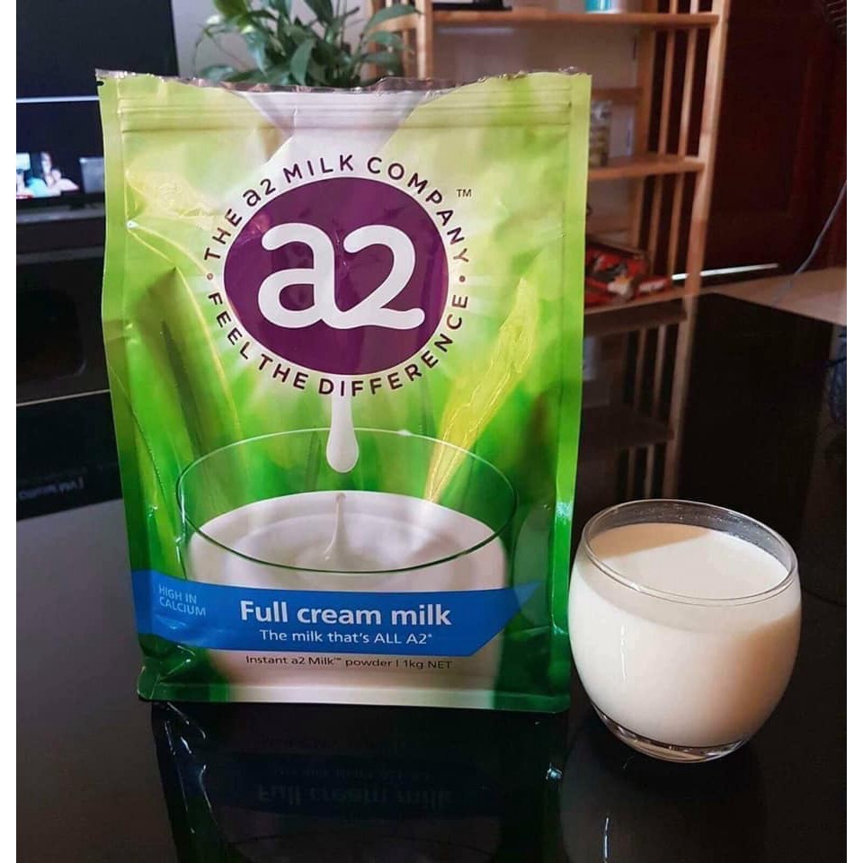 Sữa A2 Úc Nguyên kem dạng bột 1kg- hàng Air