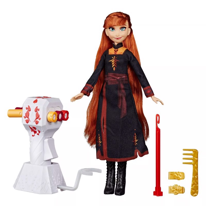 Đồ chơi Hasbro búp bê công chúa Anna và bộ phụ kiện làm tóc Frozen 2 E7003