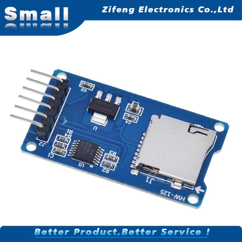 LEVEL Mô Đun Đọc Thẻ Nhớ Micro Sd Kèm Chip Chuyển Đổi Cho Arduino