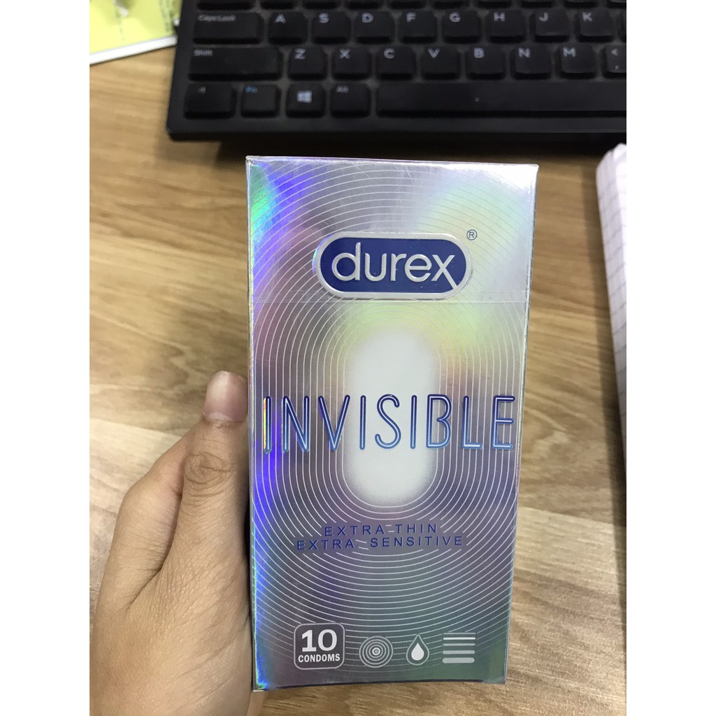 Bao Cao Su Durex siêu mỏng ❤️CHÍNH HÃNG Bao Cao Su Durex Invisible ❤️ siêu mỏng an toàn