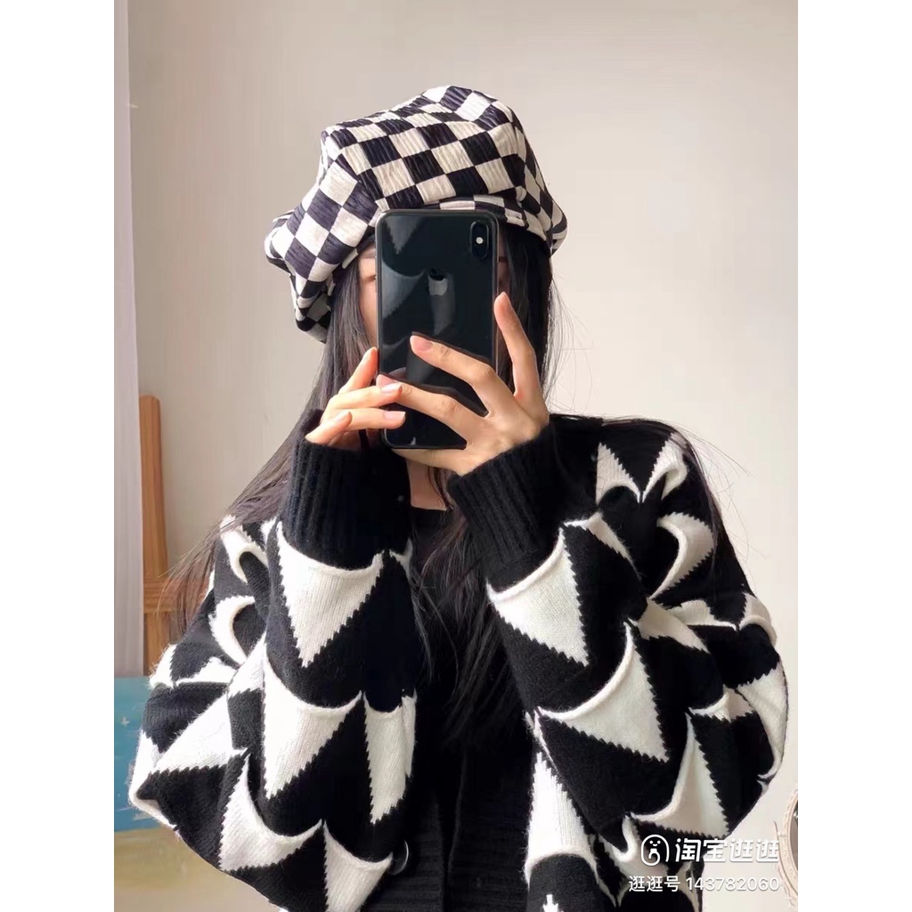 Áo cadigan len ÁO KHOÁC NỮ Cardigan kẻ caro phong cách Hàn Quốc thời trang cho nữ | BigBuy360 - bigbuy360.vn