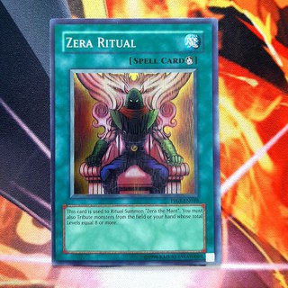 [ Đỗ Lạc Shop ] Thẻ Bài Yugioh Spell Zera Ritual - PP01-EN010 - Super Rare