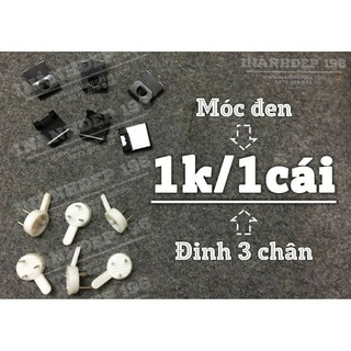 compo 10 đinh 3 chân đóng treo ảnh