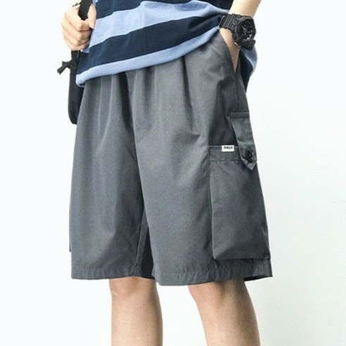 Quần short túi hộp nam nữ unisex vải kaki co giãn cực chất (gainut)