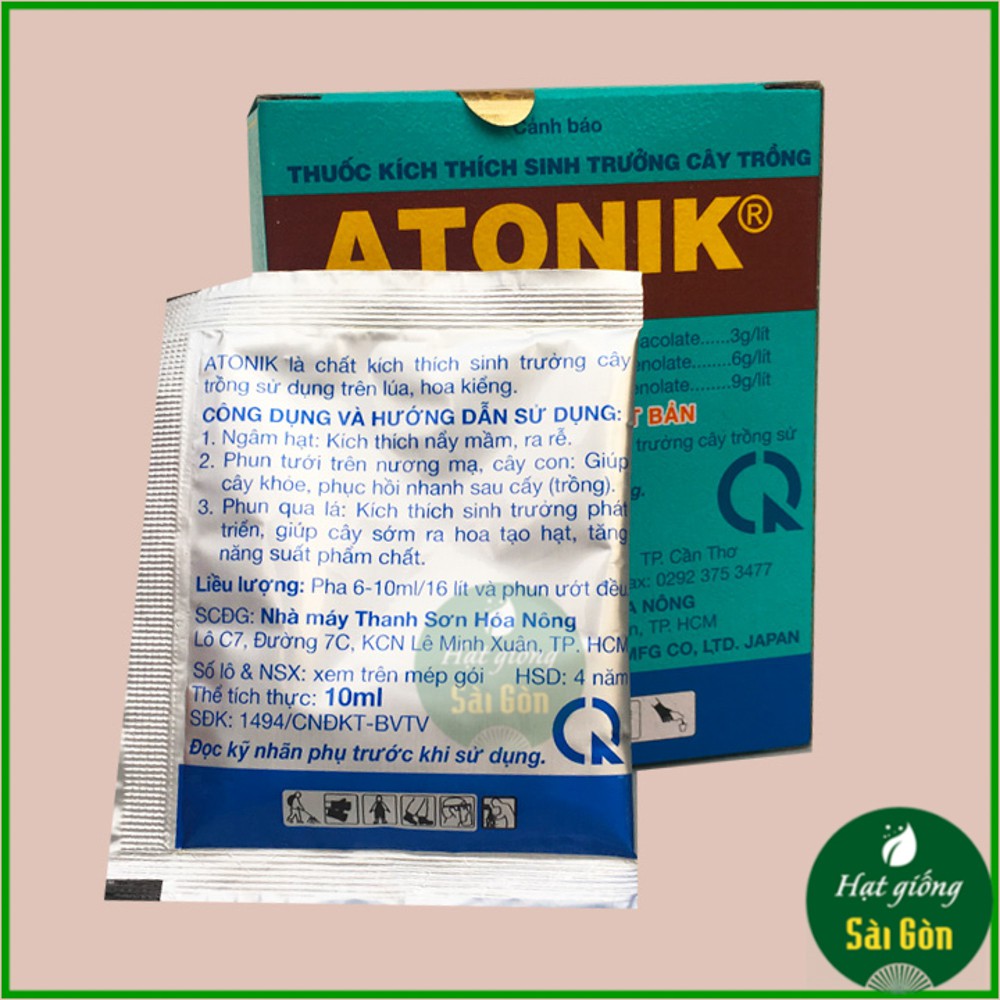 ATONIK 1.8 SL Thuốc Kích Nảy Mầm Sinh Trưởng Bón Lá 10ml