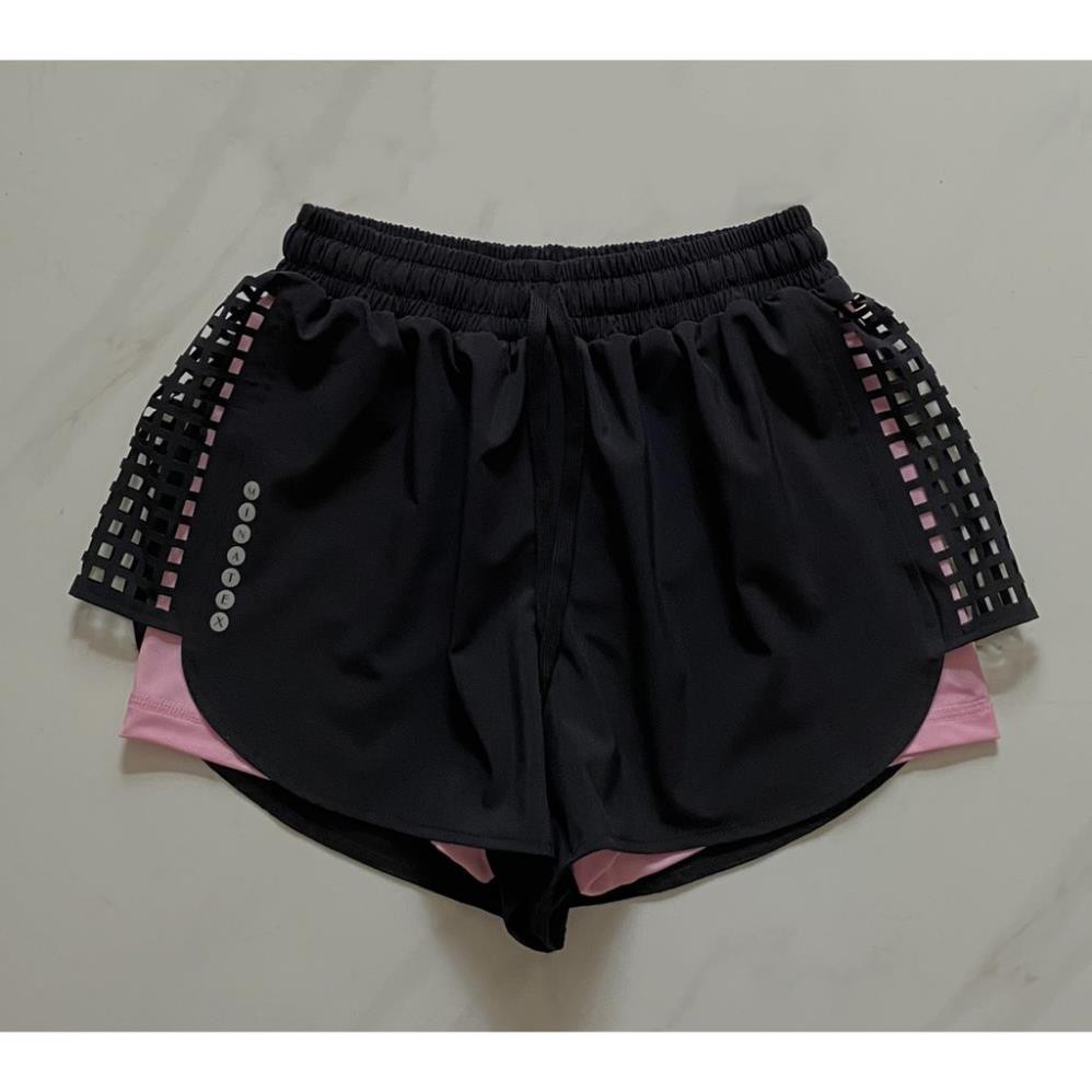 Quần đùi 2 lớp đi bơi đi biển, quần tập gym Minatex ✔️ . | BigBuy360 - bigbuy360.vn