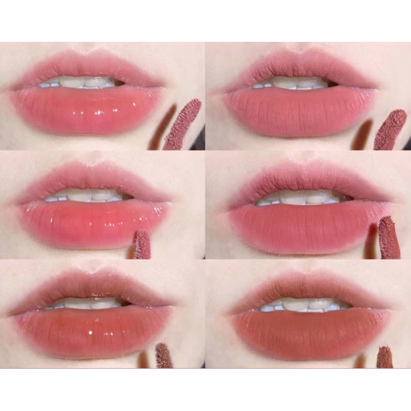 Son bóng Cappuvini 2 trong 1 tông nude 3D chống nước mềm mịn