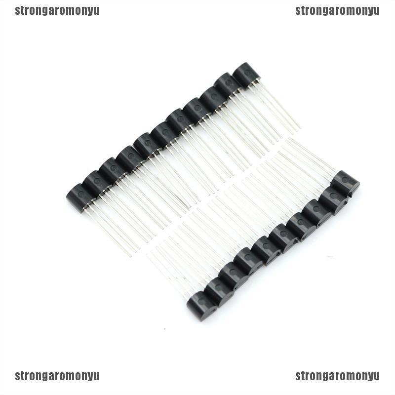NEW Bộ 20 Linh Kiện Bán Dẫn Bt131-600 Direct To-92 600v / 1a Bt131
