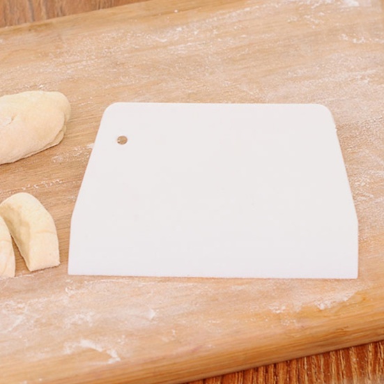 Dao Cắt Bánh Nhựa Chà Láng Vét Bột đất sét 16x9cm thủ công handmade
