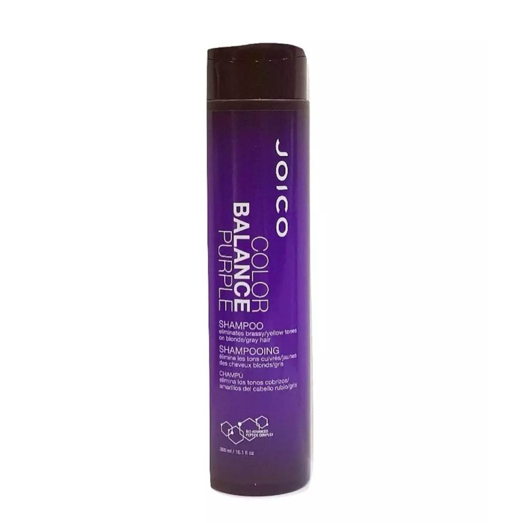 🇺🇸 Dầu gội cân bổ sung sắc tố tím và khử ánh vàng cho tóc nhuộm Tone lạnh Joico Balance Purple Shampoo 300ml