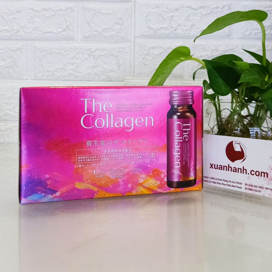 Nước uống Shiseido The Collagen Bổ sung collagen cho nữ