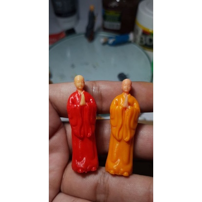 Bộ mô hình 8 nhà sư trang trí tiểu cảnh, bonsai, bán cạn, hòn non bộ.