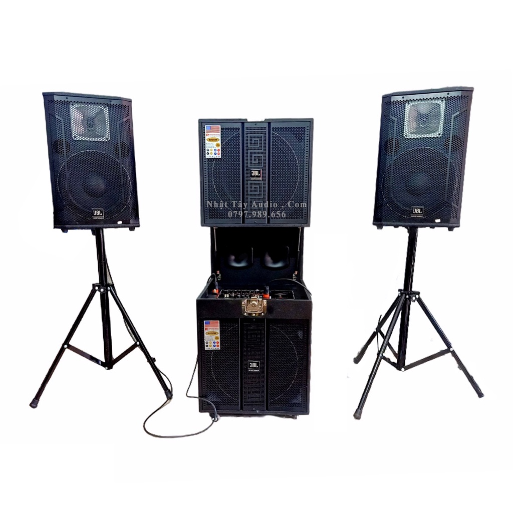 Dàn karaoke công suất lớn NT 1321, Combo trọn bộ dàn âm thanh karaoke gia đình mới và hay nhất, kết hợp với 2 loa full 3