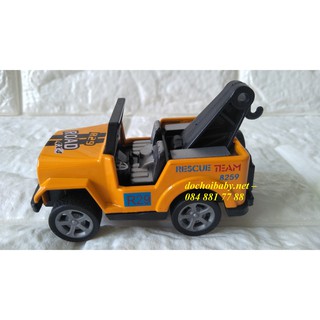 ĐỒ CHƠI  NỘ 4 XE JEEP BẰNG SẮT