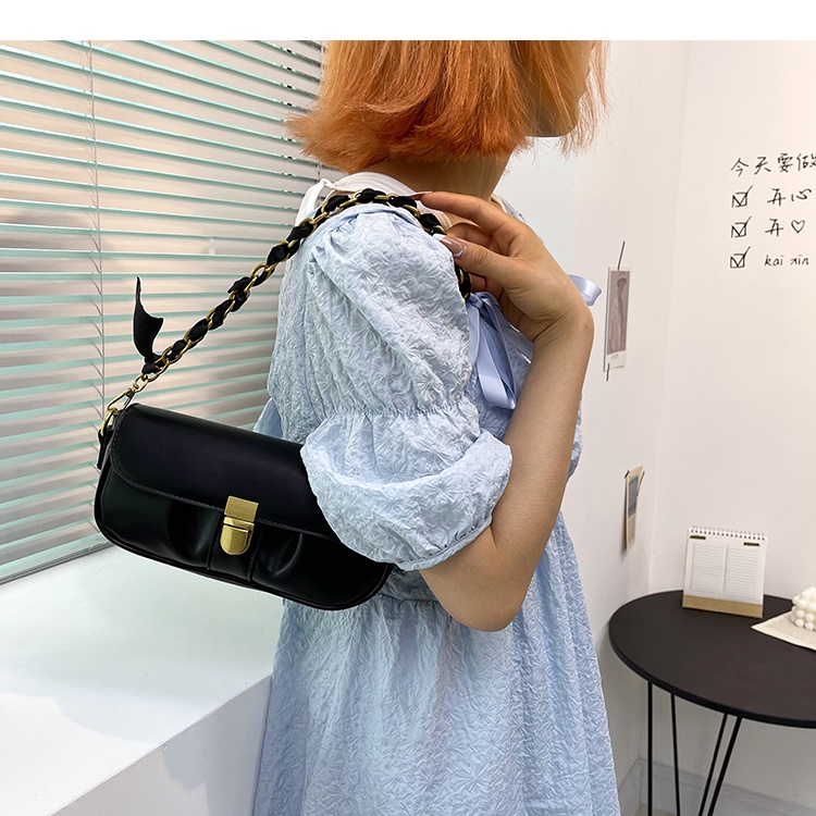 Túi đeo chéo nữ khóa sập nhỏ nhắn cực xinh kiểu dáng Hàn Quốc PK 214