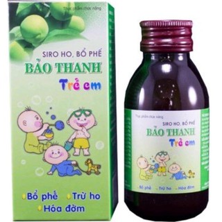Siro bảo thanh trẻ em , người lớn