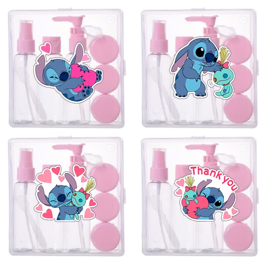 Bộ chiết mỹ phẩm du lịch phi hành gia 5 món CMP23 stitch astronaut