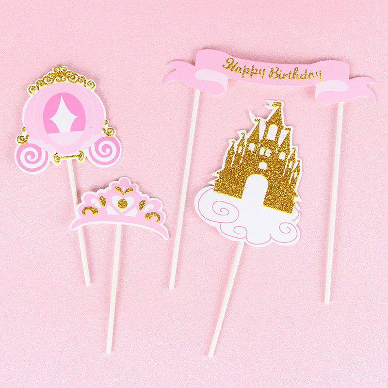 Set que HPBD công chúa Lọ Lem hồng