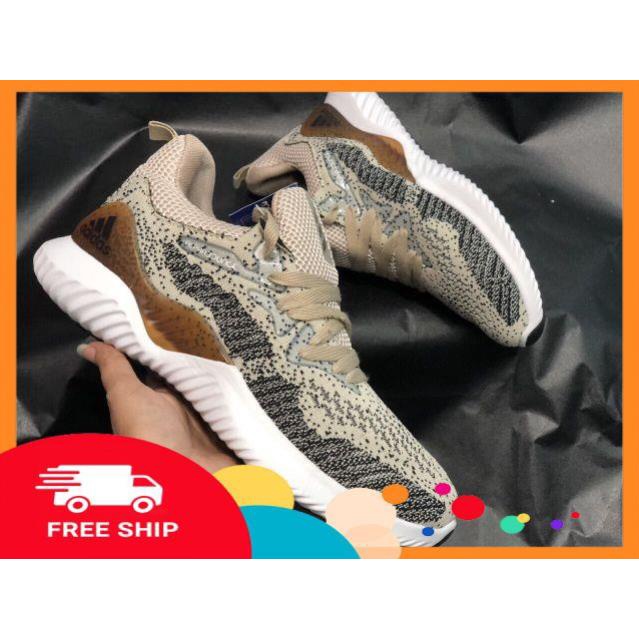 [Chất lượng số 1] [Full box] Giầy Alphabounce nâu xám nam nữ