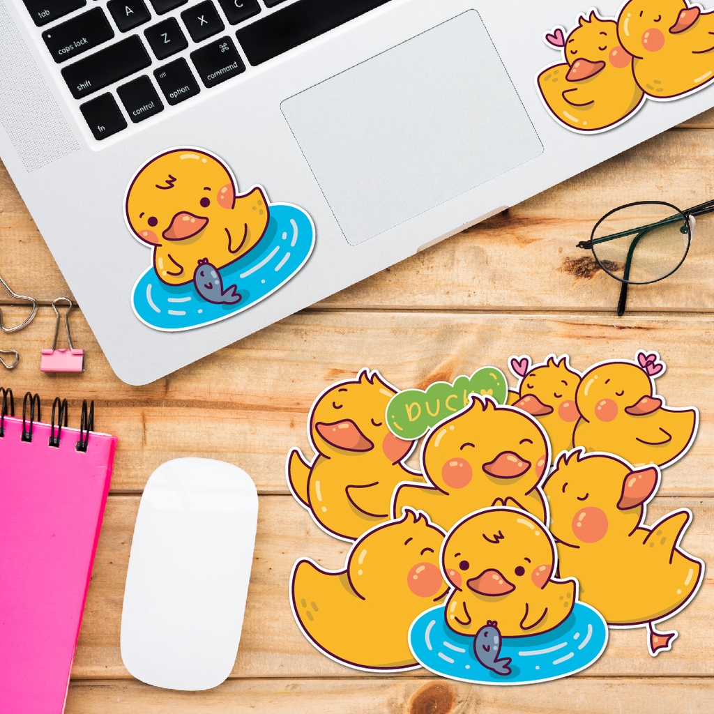 STICKER LẺ - Sticker Dịt Dàng dán mũ bảo hiểm, laptop, điện thoại, vali. MSP: SS18