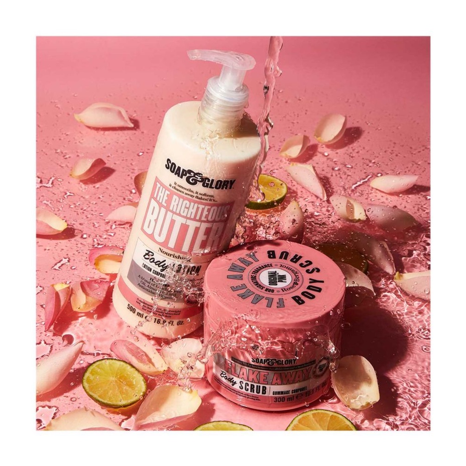 [mẫu mới] Sữa dưỡng thể Soap and Glory THE RIGHTEOUS BUTTER™ BODY LOTION 500ml