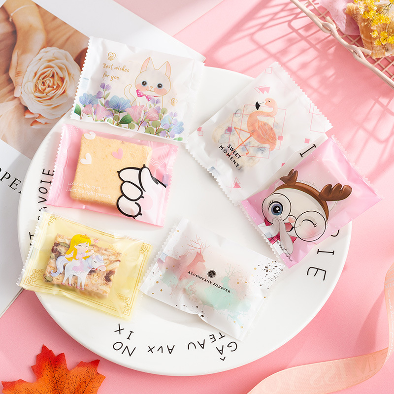 Túi Đựng Bánh In Hình Động Vật Dễ Thương