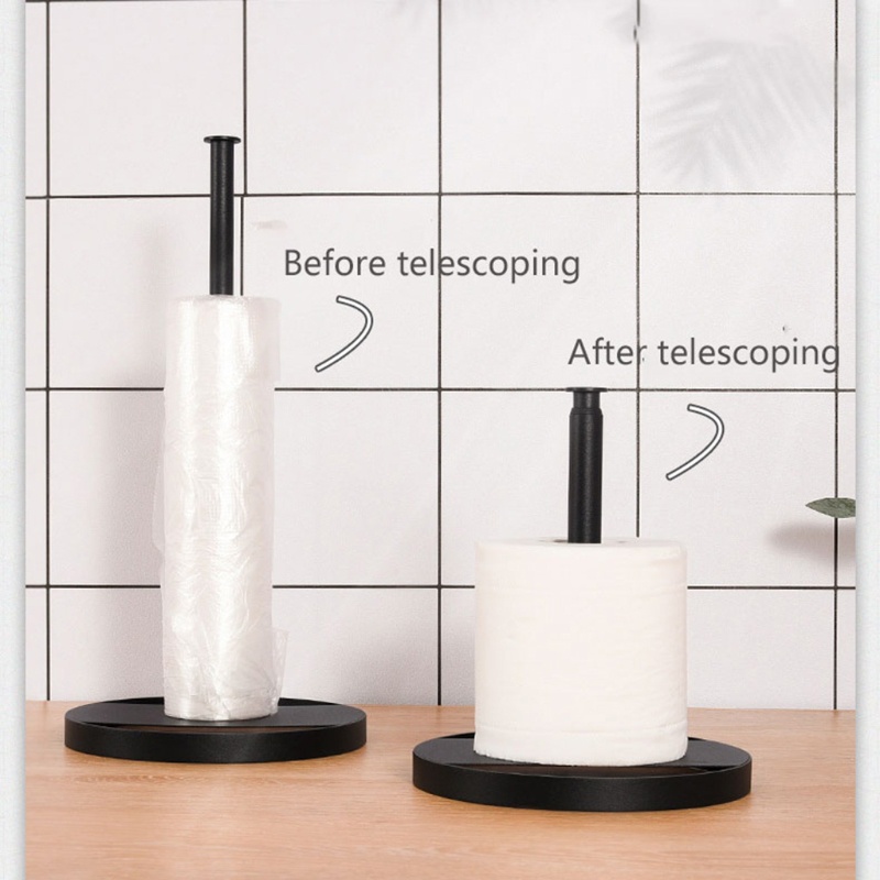 Giá Đỡ Cuộn Khăn Giấy Bằng Nhựa Tiện Dụng Cho Nhà Bếp