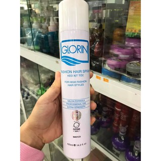 Keo xịt tóc mềm GLORIN 420ml [Chính hãng]