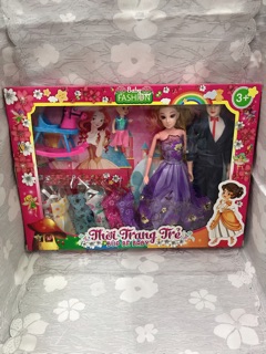 Bộ búp bê Baby gia đình