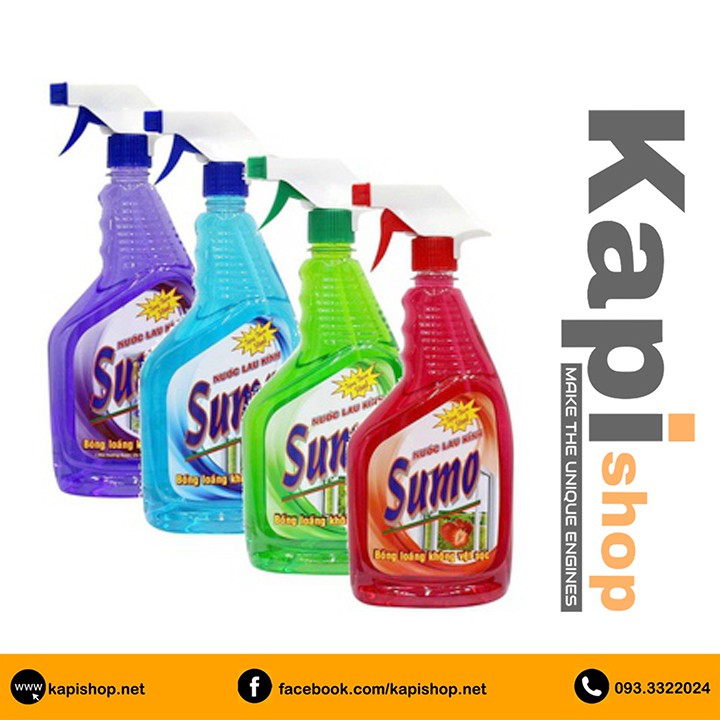 Nước lau kính SUMO 800ml (Tặng thêm 50ml)