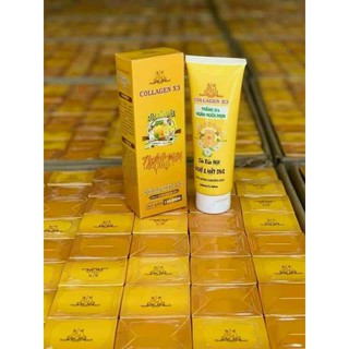 sữa rửa mặt collagen x3
